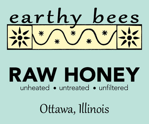 Earthy Bees label